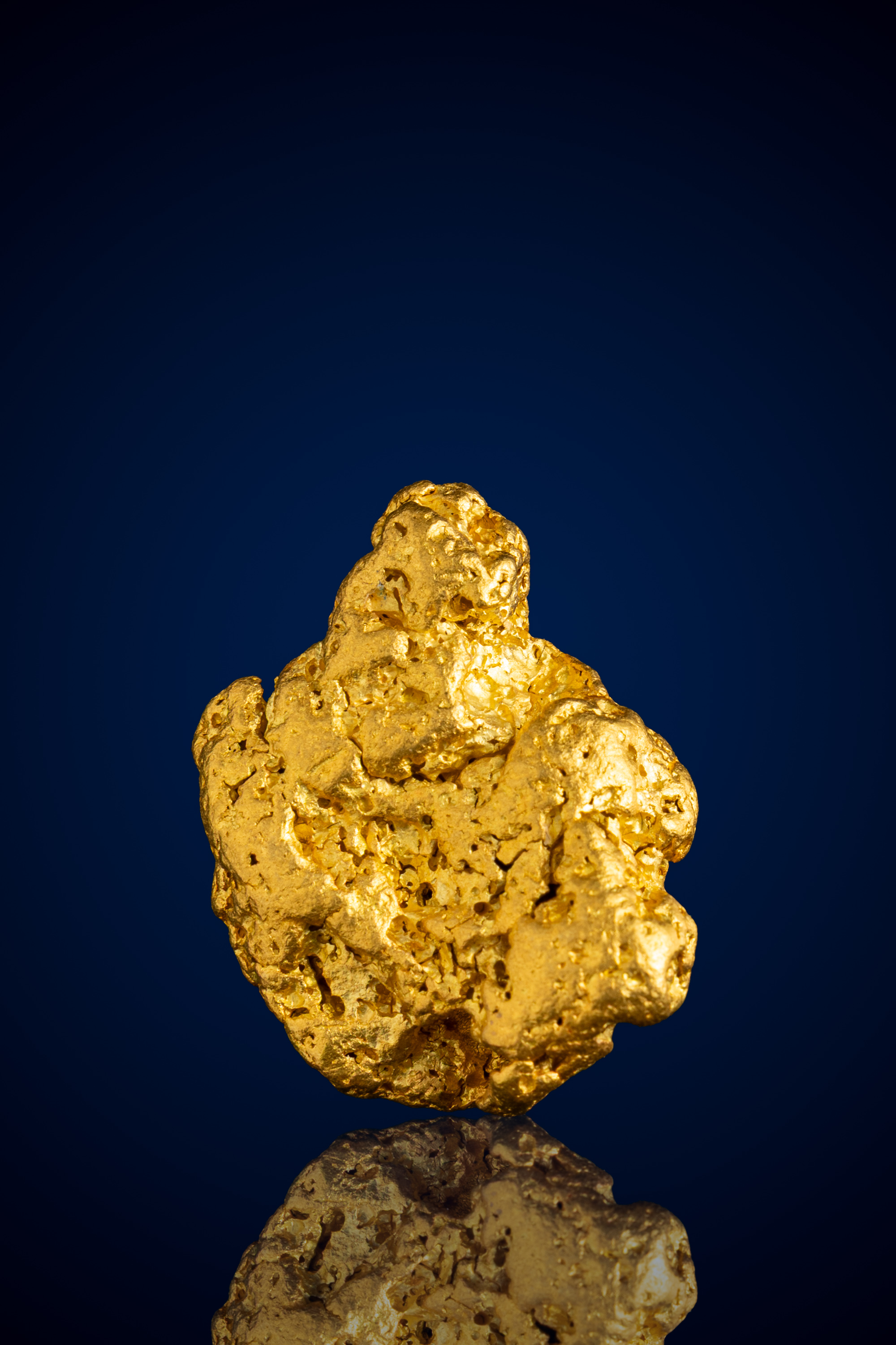 Buttery, Rugged Natural Gold Nugget - Western Australia - 12.83 grams (image for) Buttery, Rugged Natural Gold Nugget - Western Australia - 12.83 grams